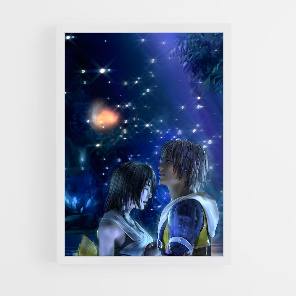 Poster L'Amour Aquatique – affiche Final Fantasy (vue 3)
